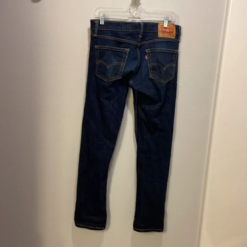 LEVI’S Mens dark blue jeans